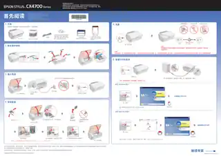 EPSON爱普生STYLUS CX4700 Series 首先阅读